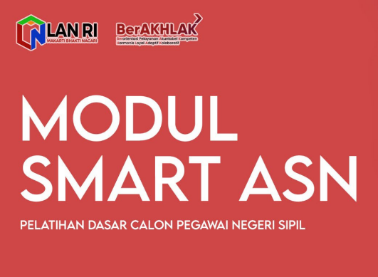 Cover Modul Pelatihan Dasar Calon Pns Smart ASN