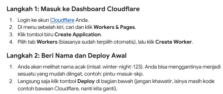 Cover Panduan Deploy Script Cloudflare Workers