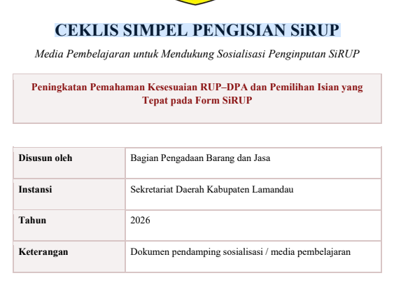 Cover materi Ceklis Simpel Pengisian Sirup