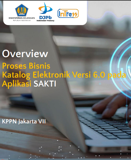 Cover Proses Bisnis  Katalog Elektronik Versi 6.0 pada Aplikasi SAKTI